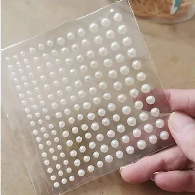 Hair and Face Pearl Sticker ( 1 Pata)