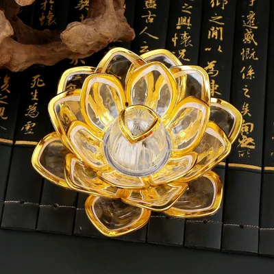 LED Lotus Flower Lamp (1 Pc)