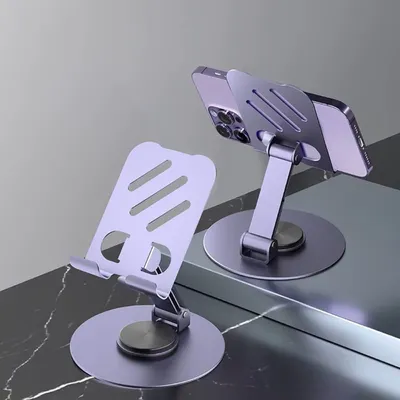 360 Degree Adjustable Desk Phone Stand (1 Pc)