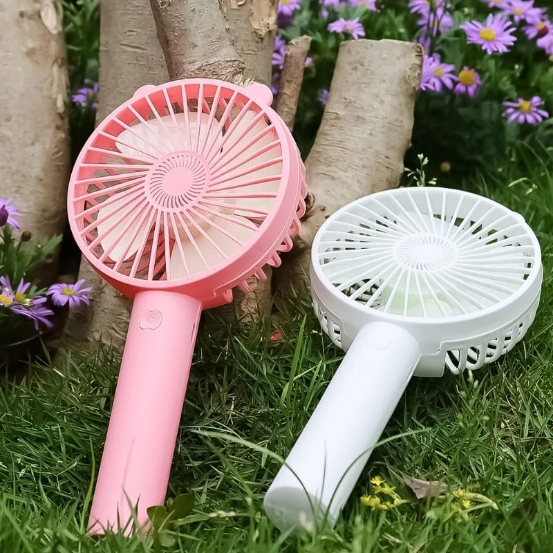 Cat Ears Portable Handheld Rechargeable Fan (1 Pc)