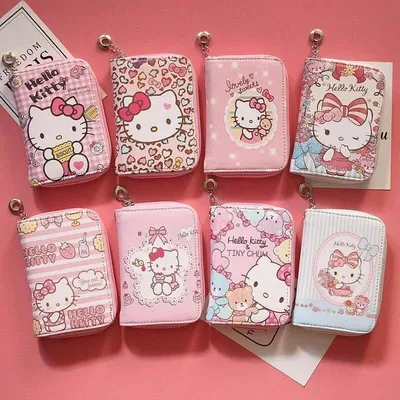  Zip-Around Kawaii Wallet Coin Purse