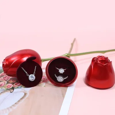 Valentine's Day Rose Jewellery Box (Without Jewellery)