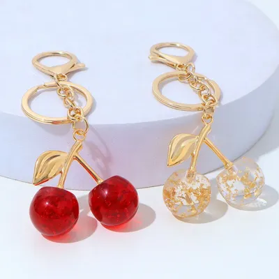 Mini Cherry Keychain (1 Pc)