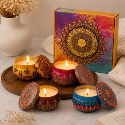Candles Wax Jar (1 Pc)