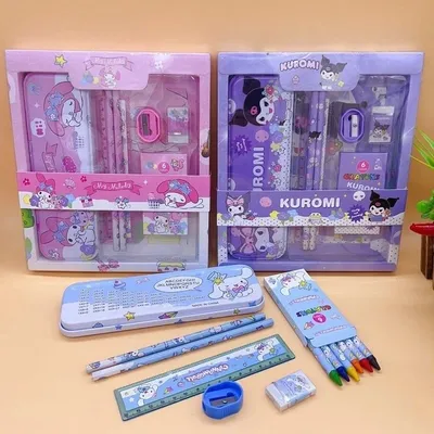  Learning Stationery Gift Box Sets (12 Pcs)