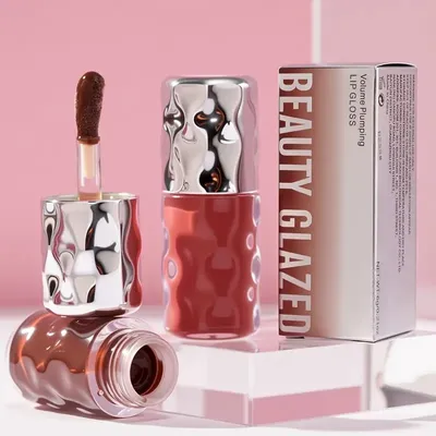  Volume Plumping Lip Gloss Beauty Glazed 
