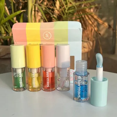 Wow Jelly Hydrating Lip Oil Set (5 Pcs)