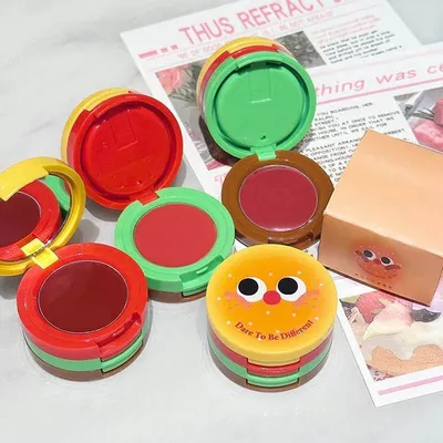 Cappuvini Buttered Little Burger Lip Clay 3 in 1 Lip Balm