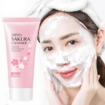 Japan Sakura Facial Cleanser 100 Gram
