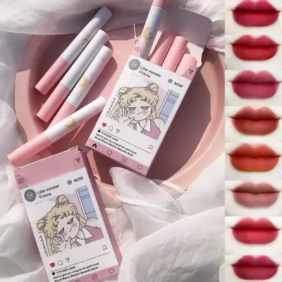 Little Monster Cigarette Velvet Matte Lipstick ( Full Box / 8 Pcs )