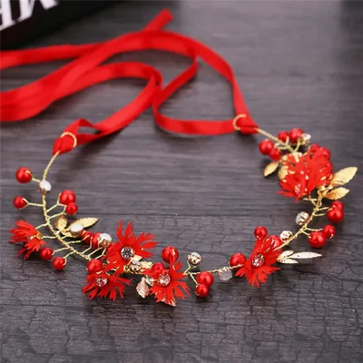 Red Bokul Headpiece