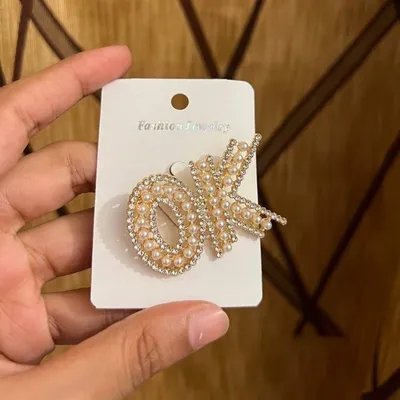 OK Brooch Hijab Safety Pin