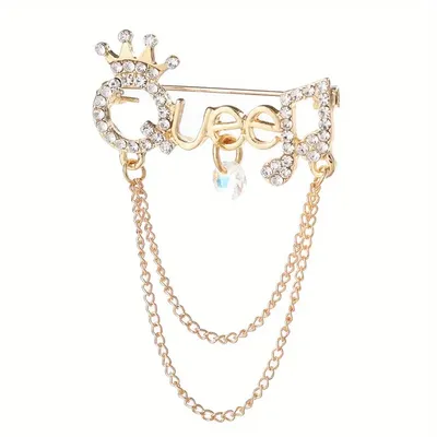 Queen Hijab Brooch /Pin