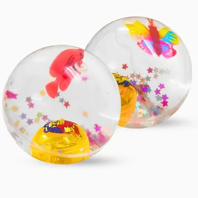 Luminous Transparent Jumping Ball Fish-Shaped (1 Pc)