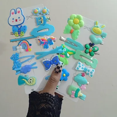 Baby Hair Clip Set New Korean Style (1 Pata)