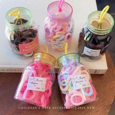 Korean Soft Knit Mini Hair Tie Set