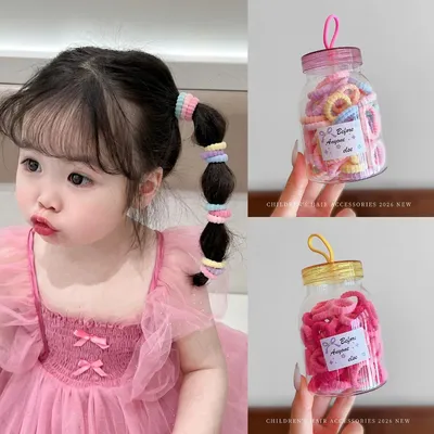 Korean Soft Knit Mini Hair Tie Set