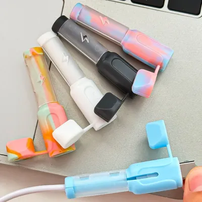 1 Pair Type-C To Type-C Charging Cable Protector (Type-B To Type-B)