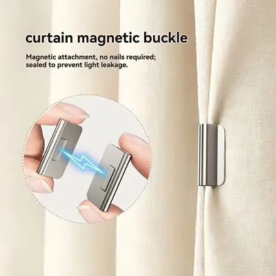 Magnetic Curtain Buckle Clip Set (3 Set)
