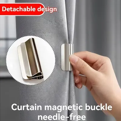 Magnetic Curtain Buckle Clip Set (3 Set)