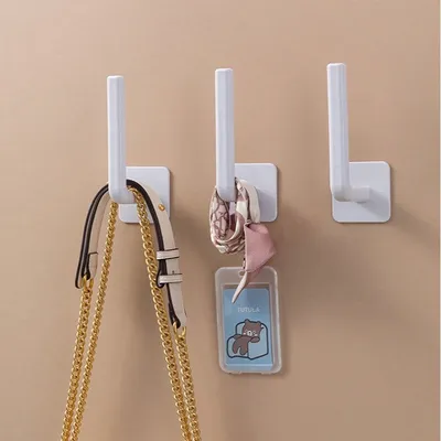 Non Marking L Type Strong Adhesive Hook (2 Pc)