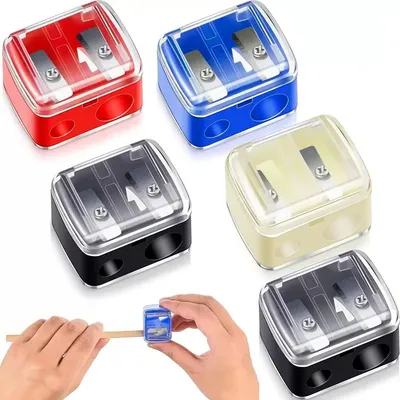 Double-hole pencil Sharpener (2 Pcs)