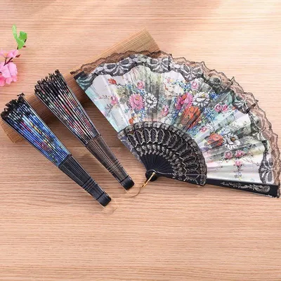 Flower Lace Vintage Folding Fan