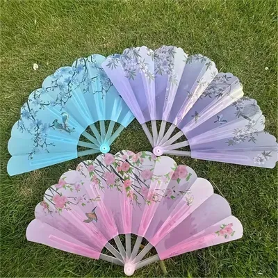 Handheld 7-Rib  Folding Fan