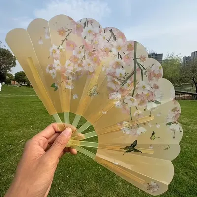 Handheld 7-Rib  Folding Fan