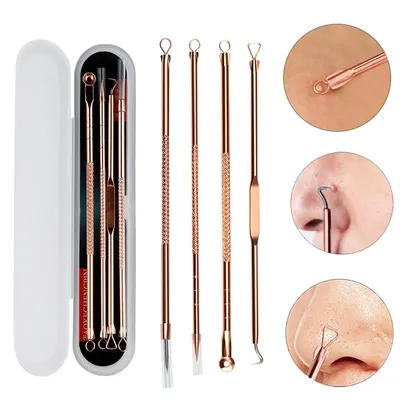 Pimple Acne Blackhead Remover Kit ( 4 Pcs )