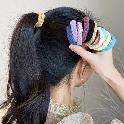 Bohemian Style Striped Headbands (10 Pcs)