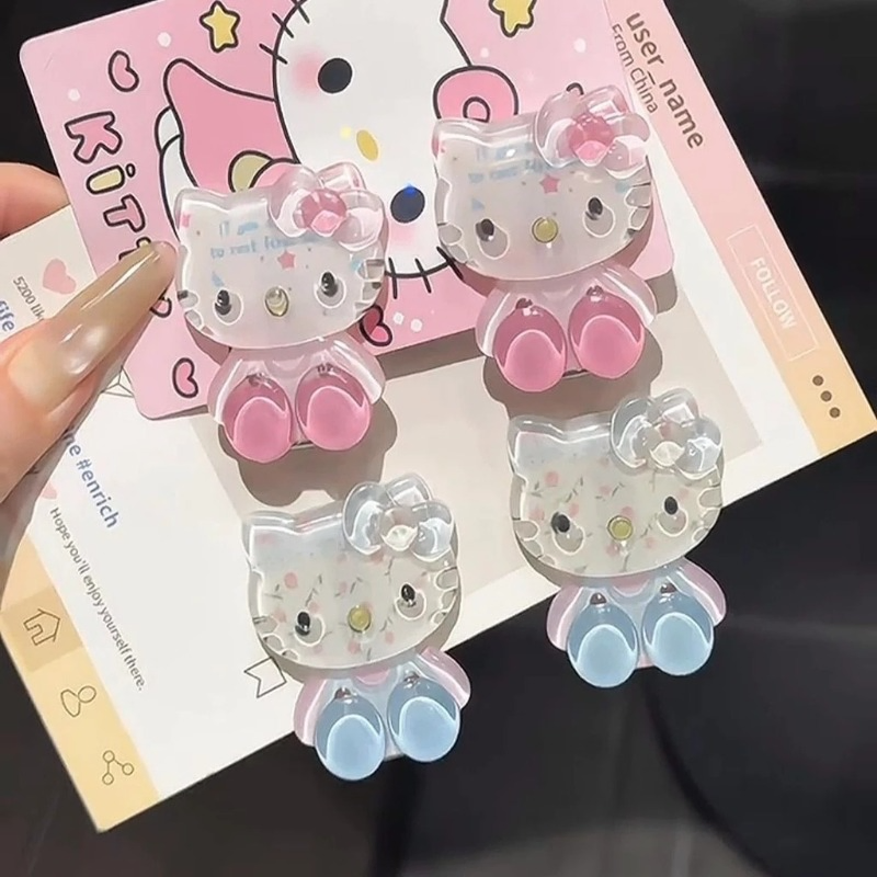 Kitty Hair Cute Clip Set ( 3 Pcs )