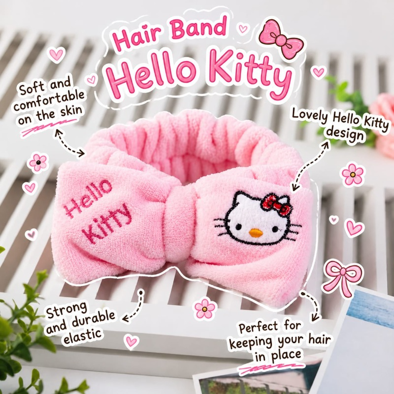 Cartoon Headband Hello Kitty (1 Pc)