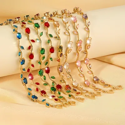 Trendy Tulip Luxury Flower Bracelet