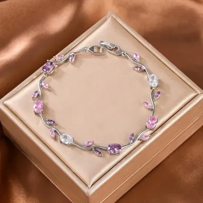 Trendy Tulip Luxury Flower Bracelet