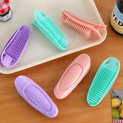 Korean Curling Hairpin Fluffy Bangs Clip