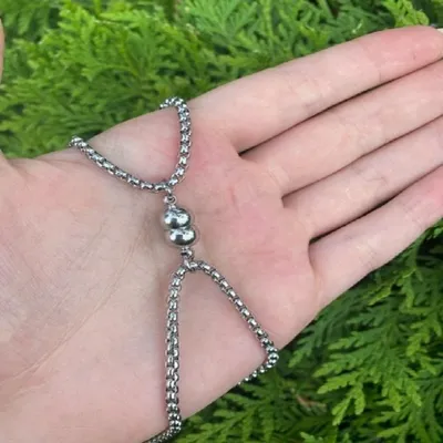 Couple Magnetic Ball Necklace ( 2pc)