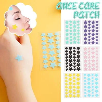 Star Shaped Colorful Acne Patches