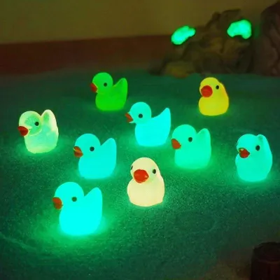 Cute Miniature Ducks Glow In The Dark (10 pc)