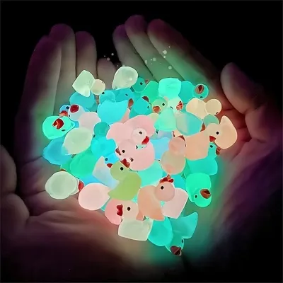 Cute Miniature Ducks Glow In The Dark (10 pc)