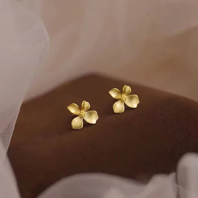 Small Flower Studs Earrings For Girls