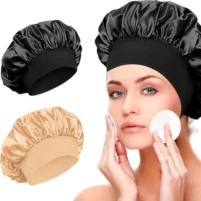 Makeup & Sleeping Hair Cap For Woman