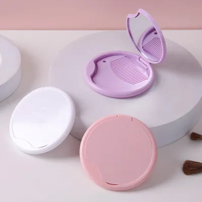 Simple Double Folding Mirror & Comb (1 pc)