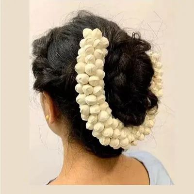 Artificial Jasmine Mogra Flower Hair Gajra (1 pc)