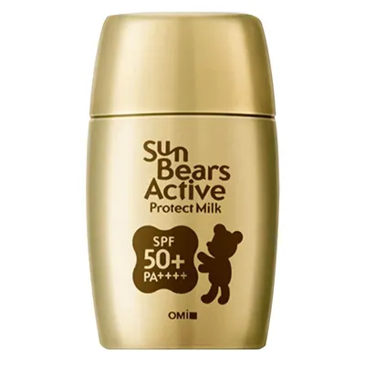 OMI - Sun Bears Active Protect Milk Sunscreen SPF 50+ PA++++ 30g (Japan)