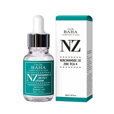 Cos De Baha Niacinamide 20% + Zinc 4% Serum 30ml (NZ)