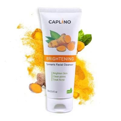 Caplino Turmeric Facial Cleanser – Brightening 100ml