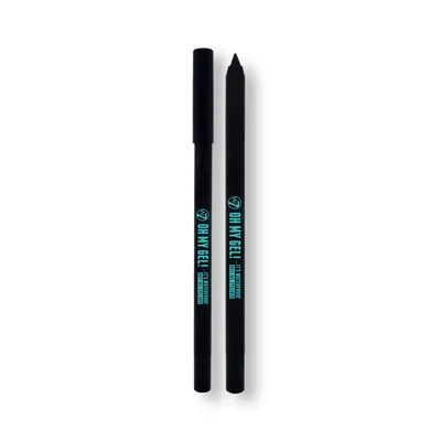 W7 Oh My Gel Waterproof Eyeliner Pencil - Blackest Black