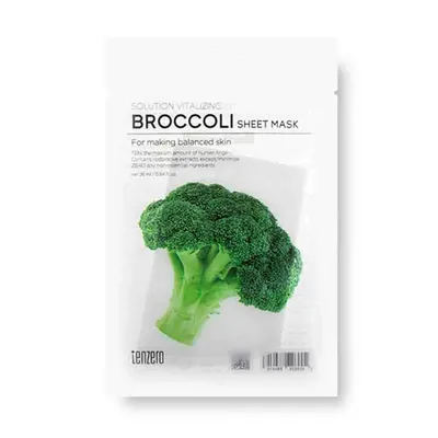 Tenzero Solution Vitalizing Broccoli Sheet Mask 25ml