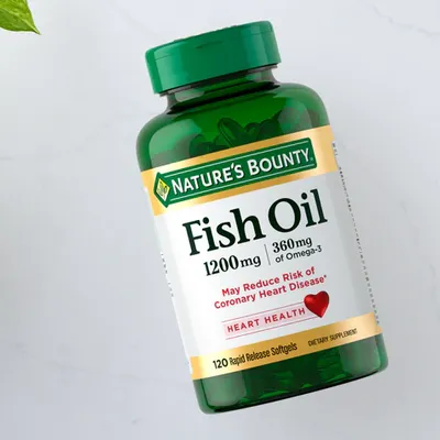 Nature's Bounty Fish Oil 1200mg With 360mg of Omega-3 (120 Rapid Release softgels)